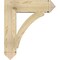 Ekena Millwork Thorton Arts & Crafts Rough Sawn Bracket, Douglas Fir, 6"W x 26"D x 30"H BKT06X26X30THR03RDF - alternate 2